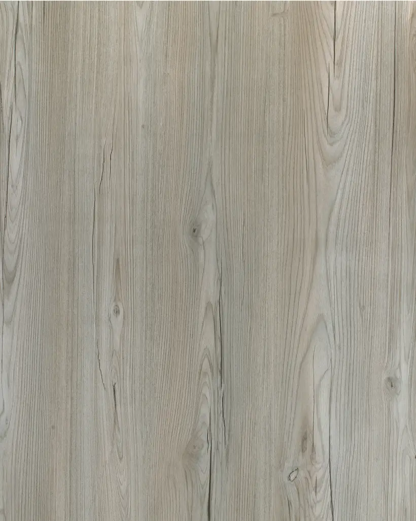 Matching wood-look decorative film artwork